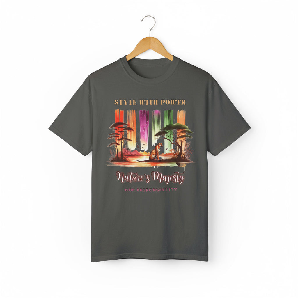 Jaguar Nature's Majesty T-shirt🐅🌴
