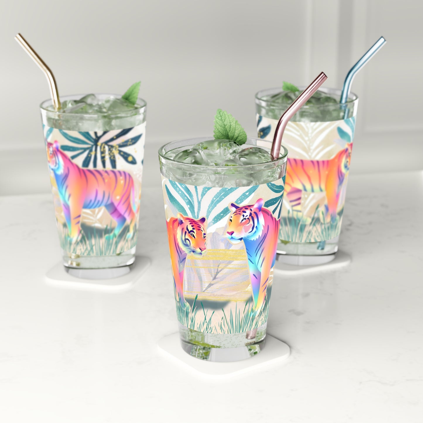 Tiger Talk Pint Glass