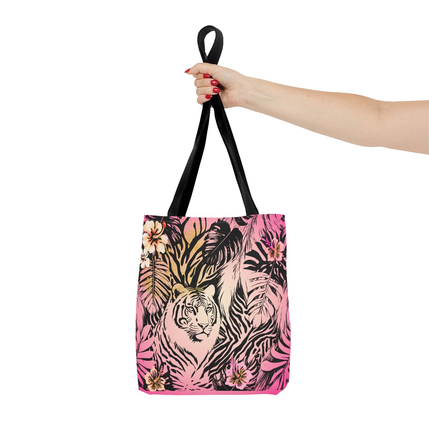 Flamingo Tiger Tote Bag (AOP)