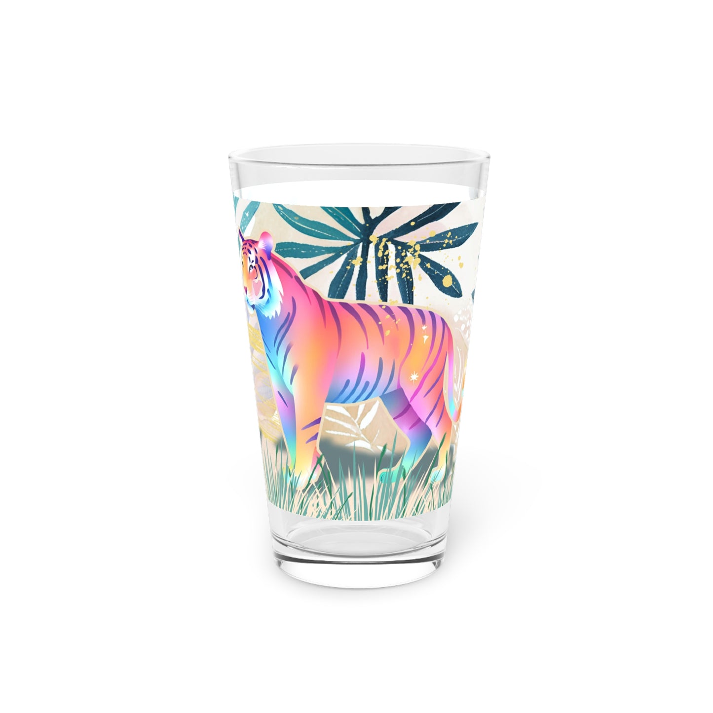 Tiger Talk Pint Glass