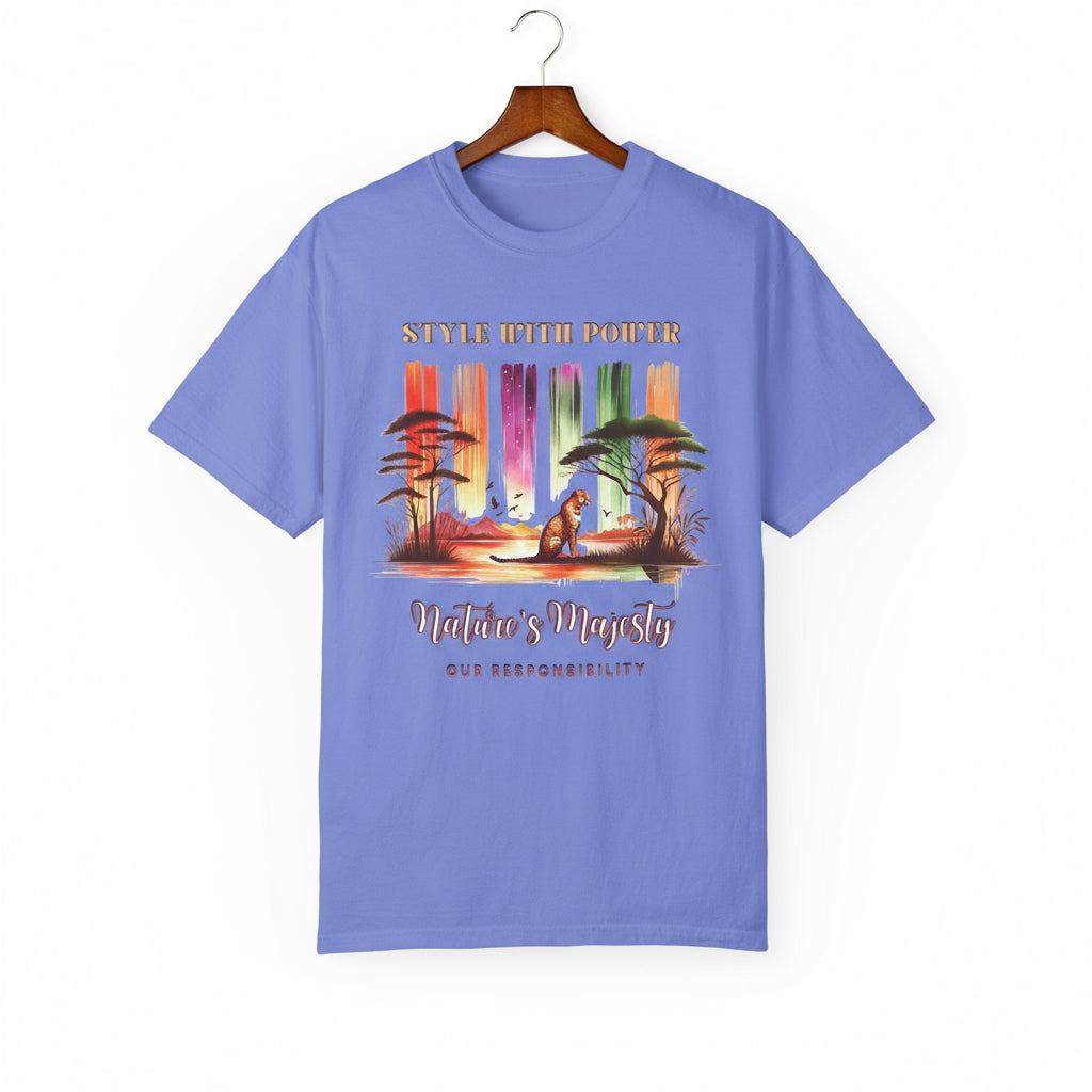 Jaguar Nature's Majesty T-shirt🐅🌴