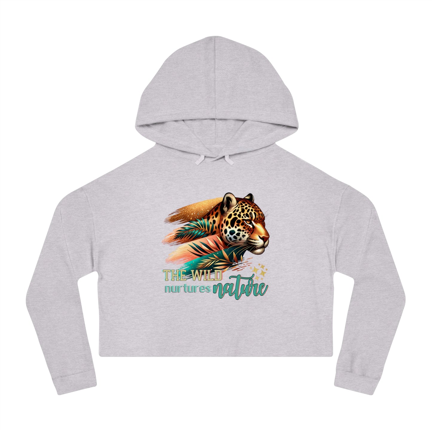 Wild Nurtures Nature Cropped Hoodie