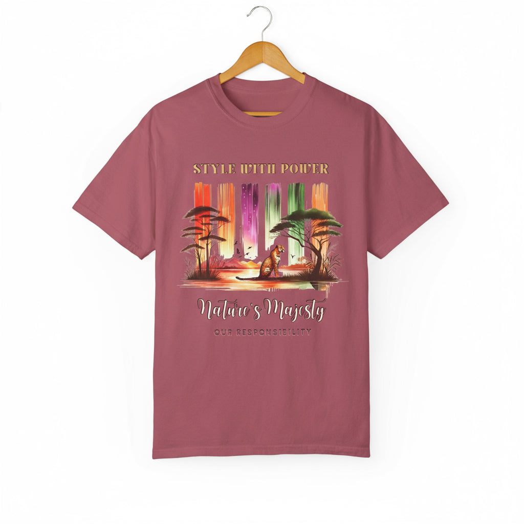 Jaguar Nature's Majesty T-shirt🐅🌴
