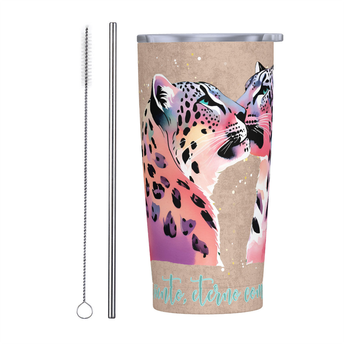 Salvaje Snowleopard Lid Cup 20oz