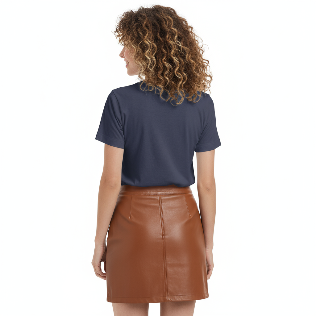 mi Tigre Pixel Heart Women's Basic T-Shirt