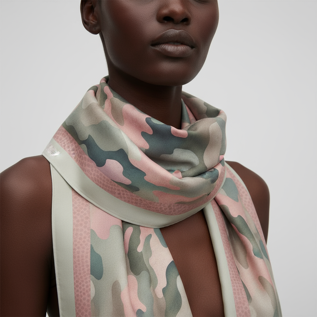 MossBlend Silk Scarf