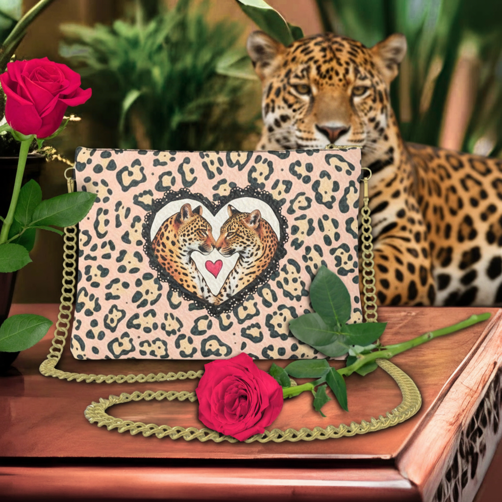 One Heart One Soul Crossbody Bag ❤️🐆