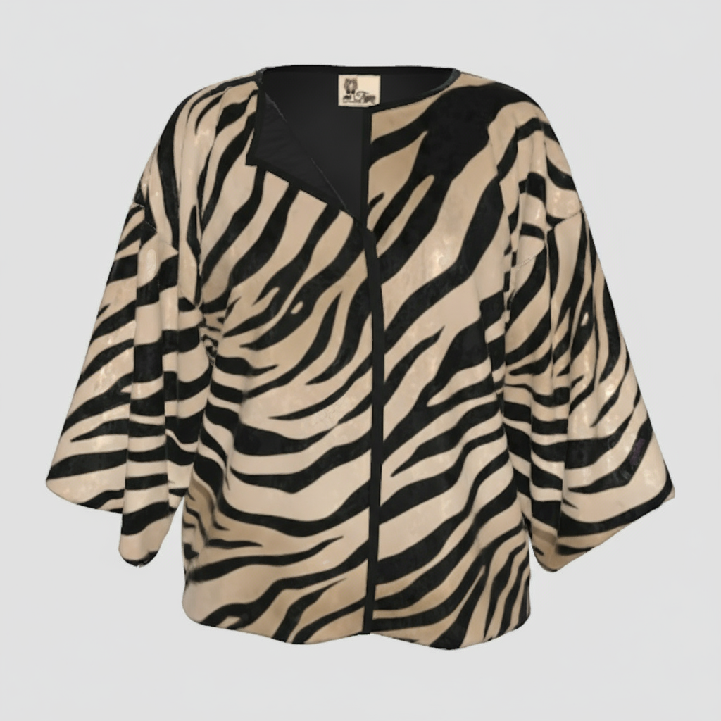 TigerQueen Stripes.Kimono Jacket👑🐅
