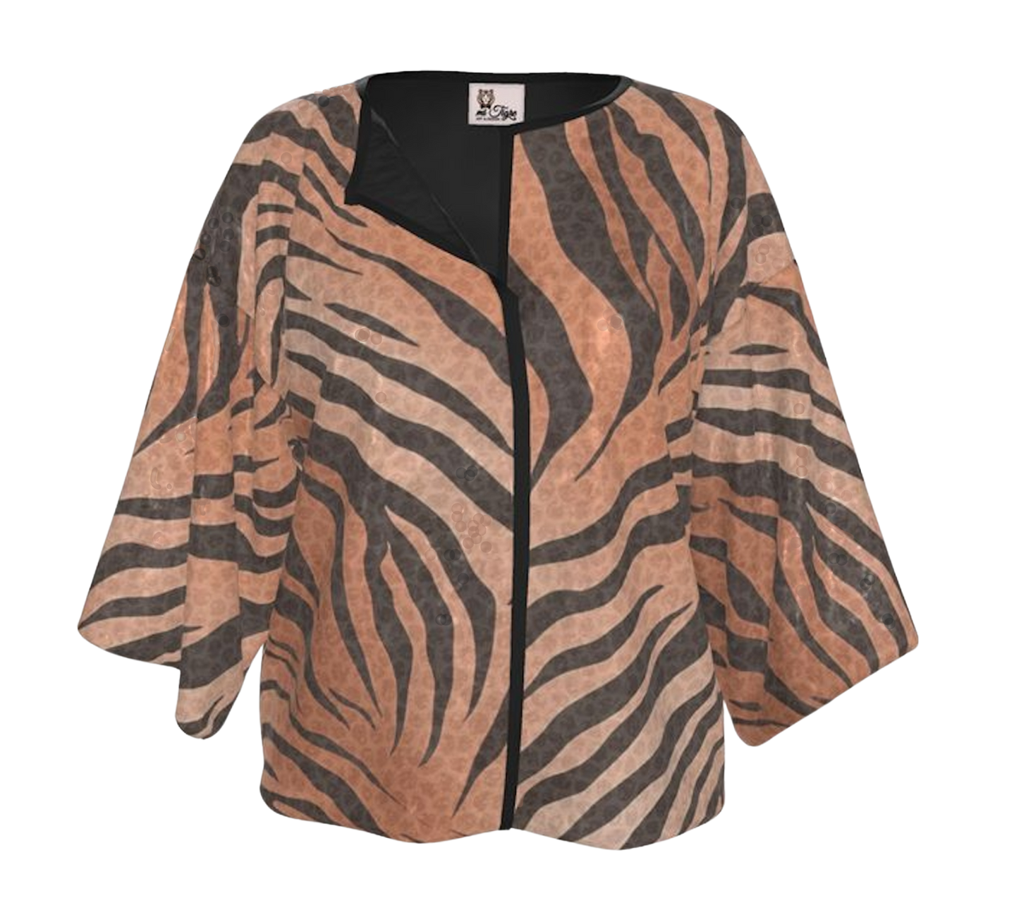 Tiger Stripes & Dots Kimono Jacket🐅🐾