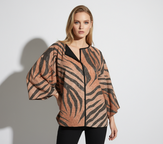Tiger Stripes & Dots Kimono Jacket🐅🐾