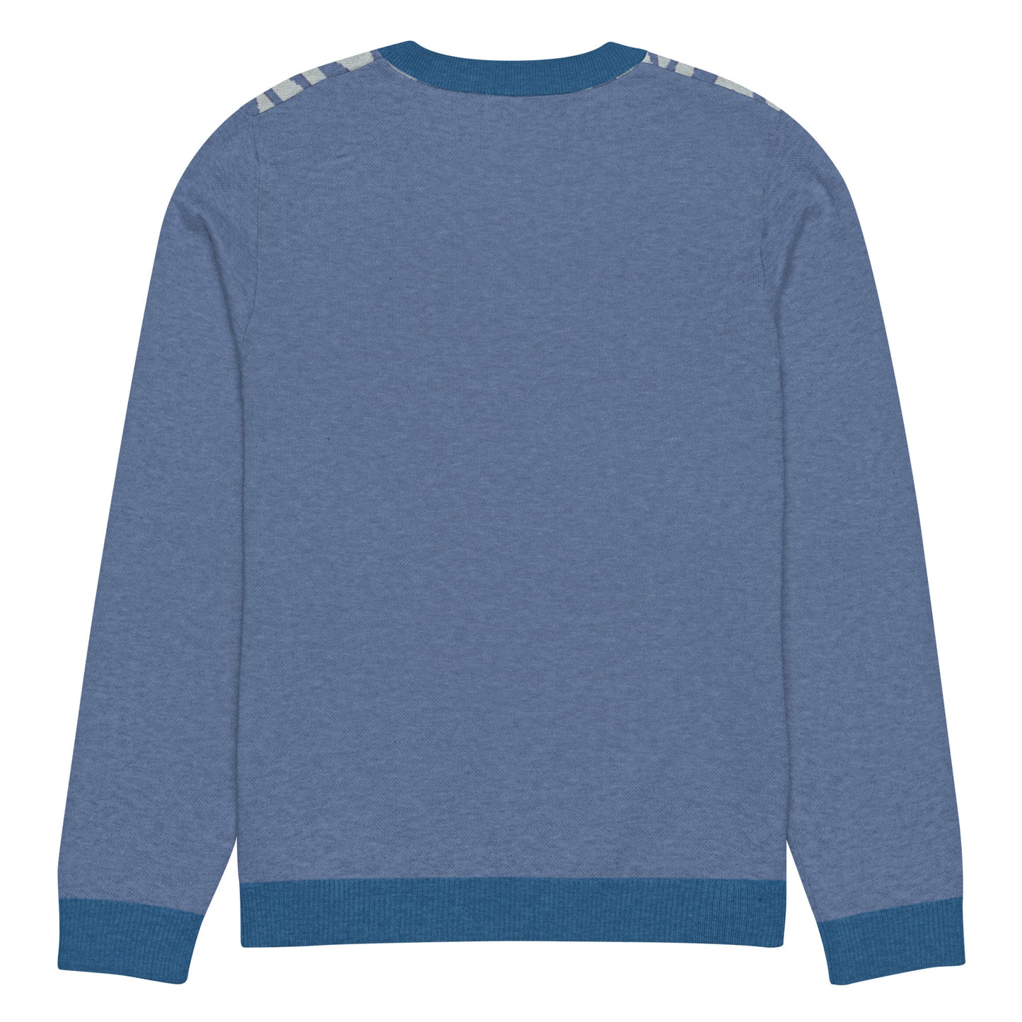 Exotic Essence Sky Knitted crew neck sweater