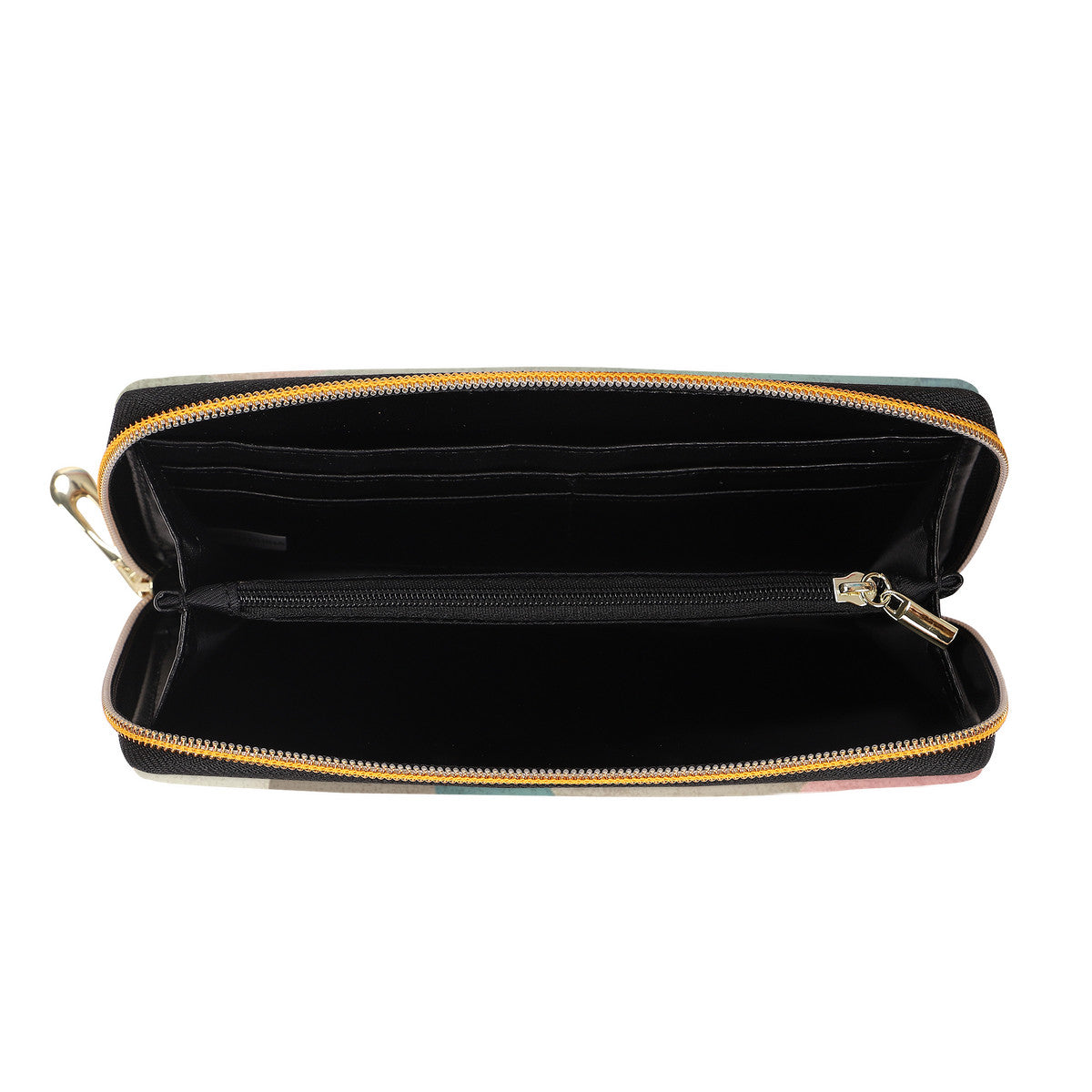 MossBlend Zipper Purse Clutch Bag