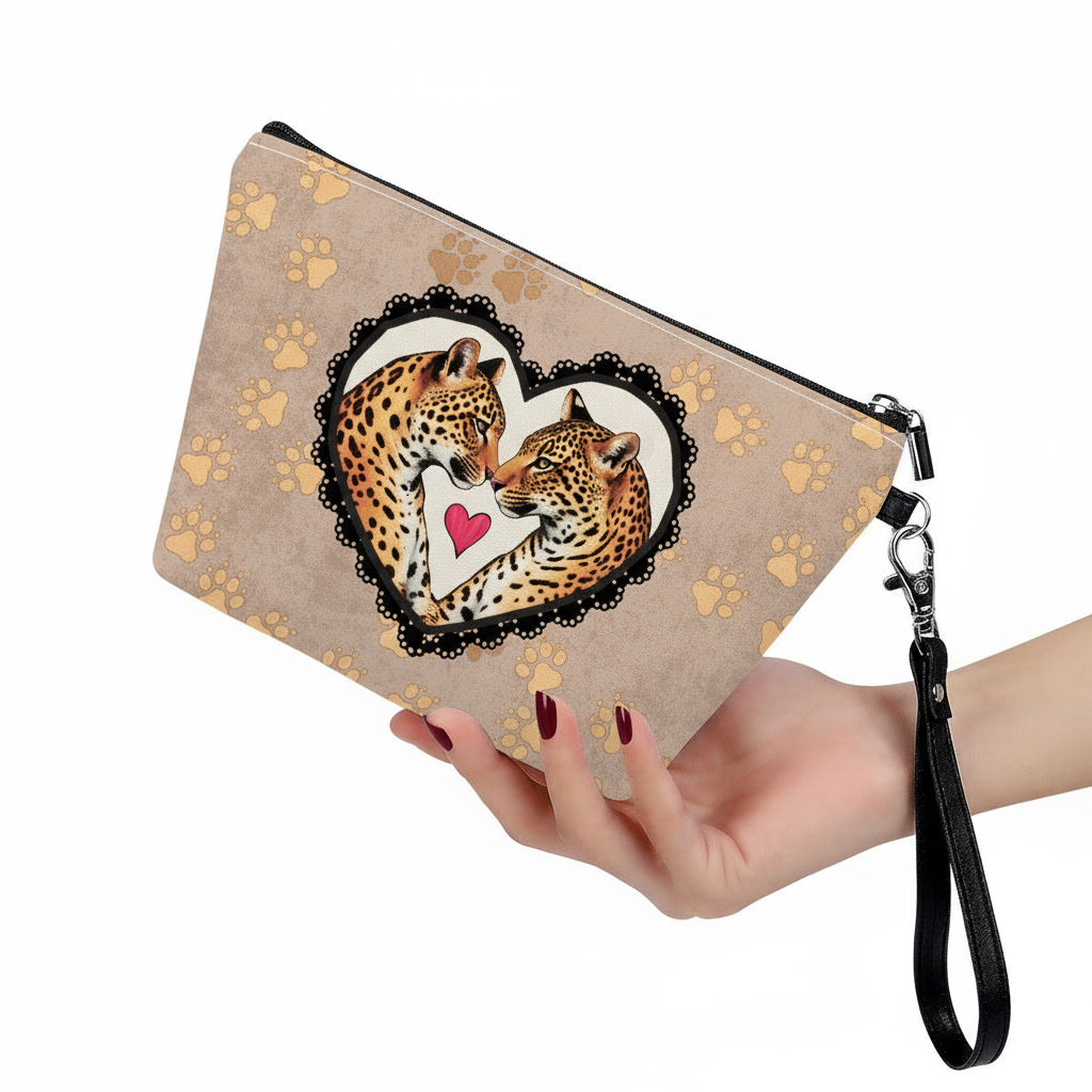 Jaguar Love Track Sling Cosmetic Bag