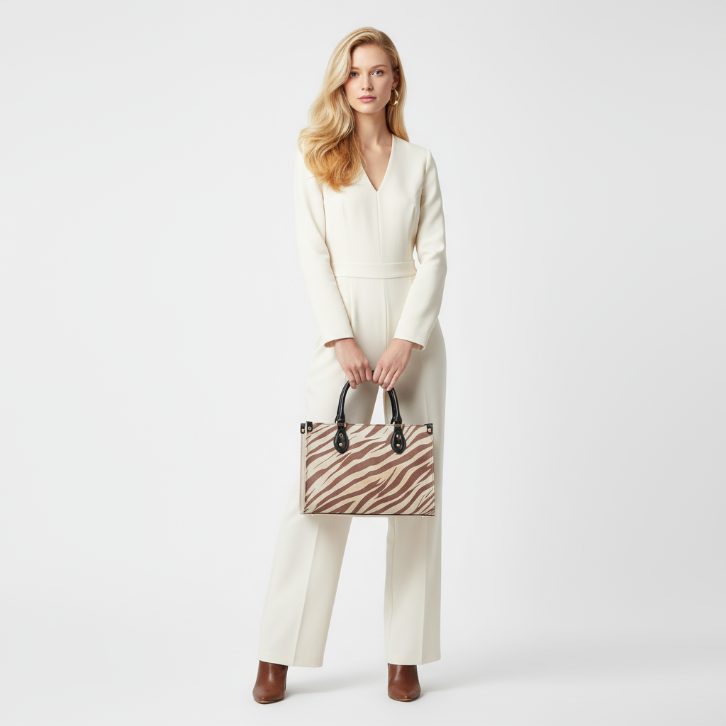 Tiger Stripes FlowState Luxury Handbag