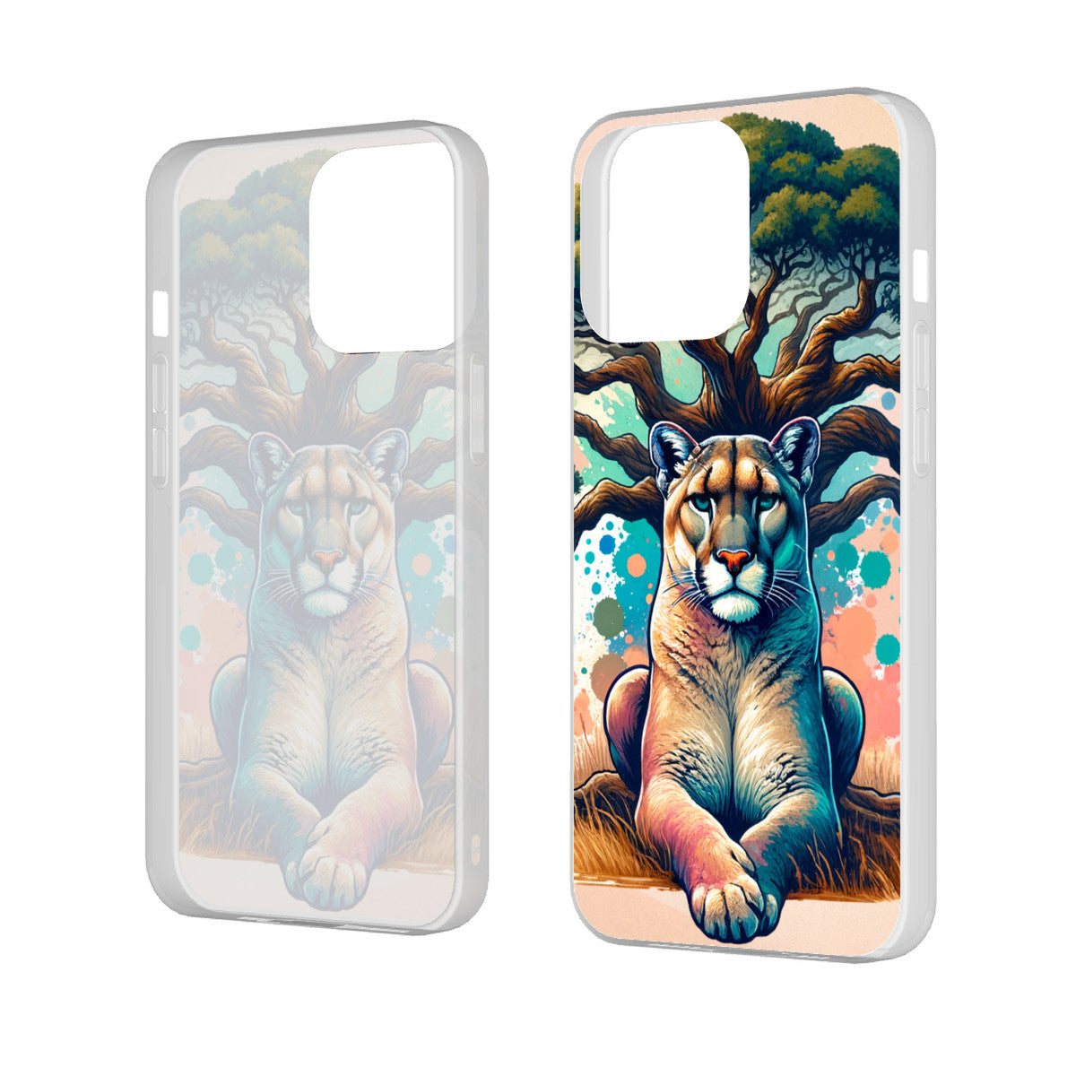 Puma Prestige iPhone 14 Transparent Acrylic Case (3 cameras)