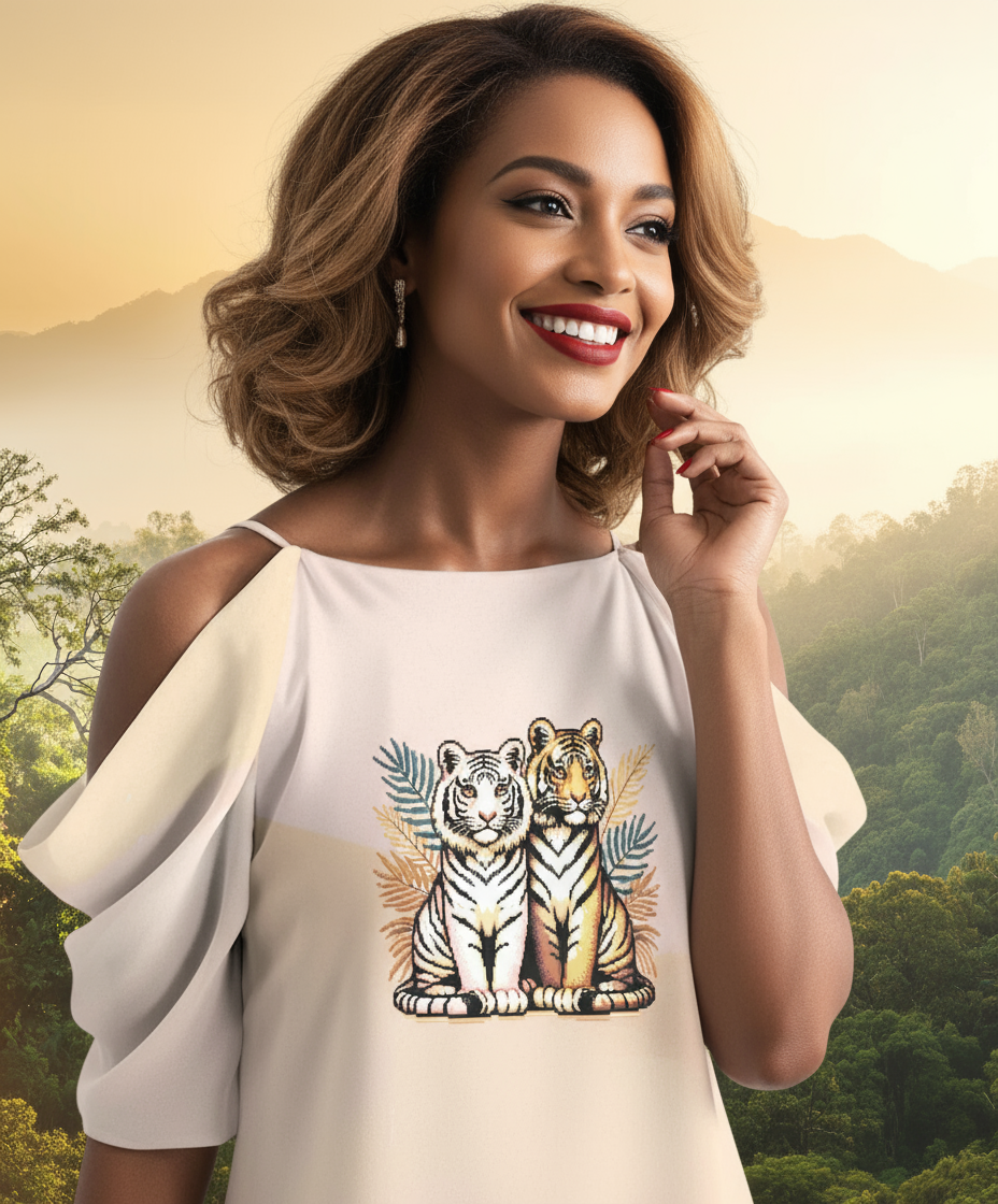 💞Tigers Alegria A-Line Dress🐾🐅