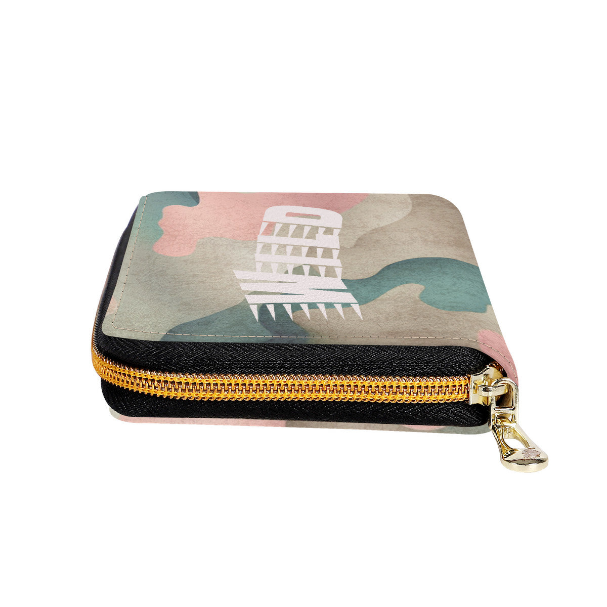MossBlend Zipper Purse Clutch Bag