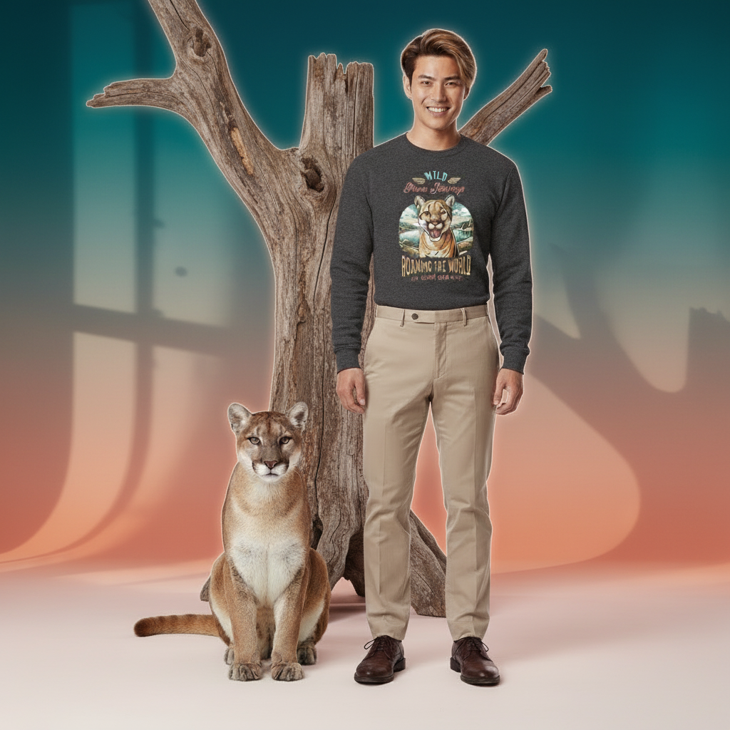 🐅🐾The T-Shirts und Hoodies WILD & WISE Collection 🌿