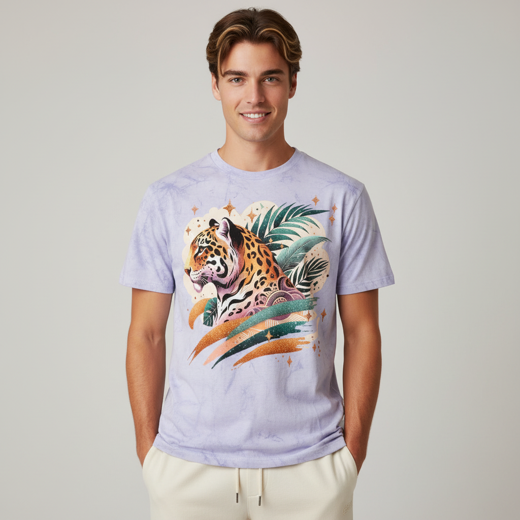 Jaguar Jungle Chic - Unisex Color Blast T-Shirt
