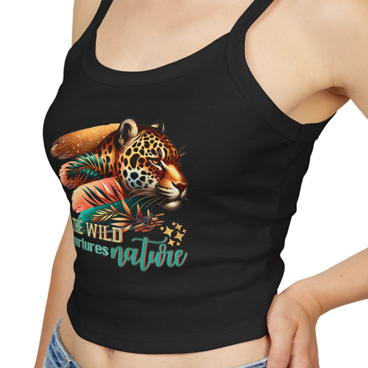 The Wild Nurtures - Women's Spaghetti Strap Tank Top