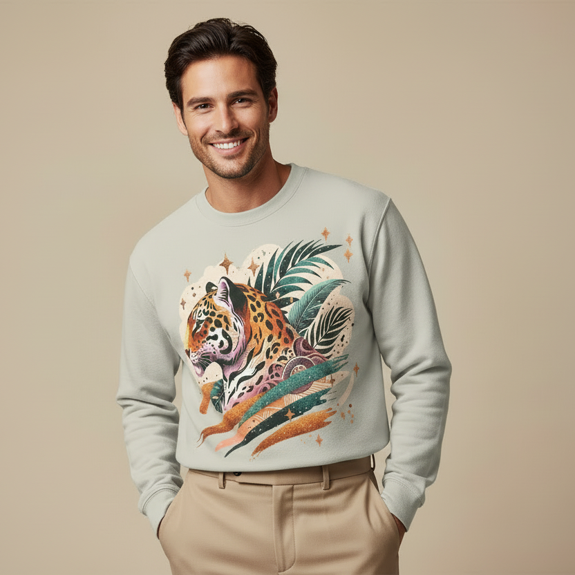 Jaguar Exotic Essence Sweater🌟🐆🌴