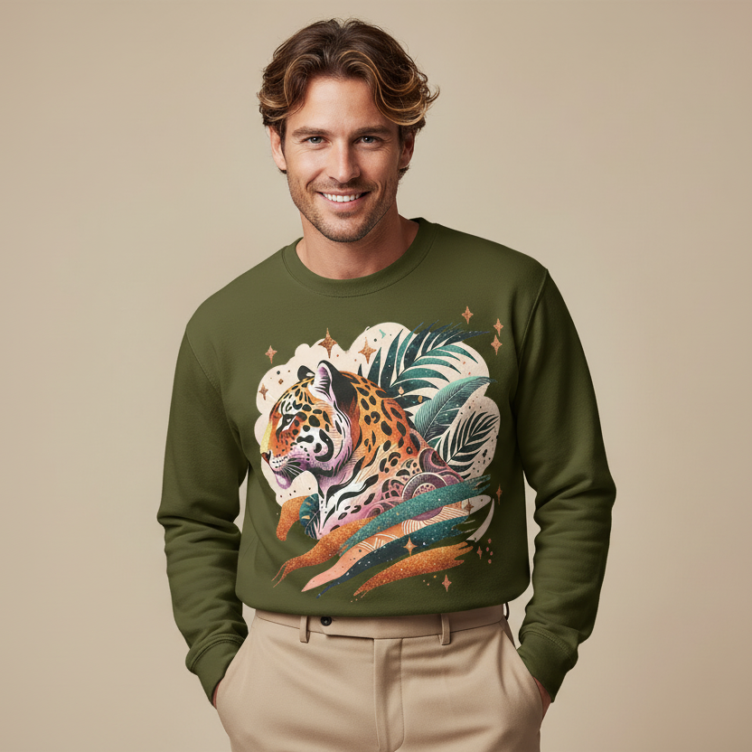 Jaguar Exotic Essence Sweater🌟🐆🌴