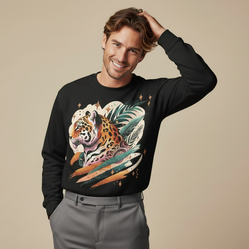 Jaguar Exotic Essence Sweater🌟🐆🌴
