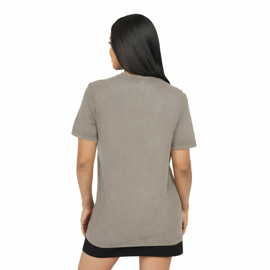 Jaguar Exotic Essence Acid Washed Round Neck Tee