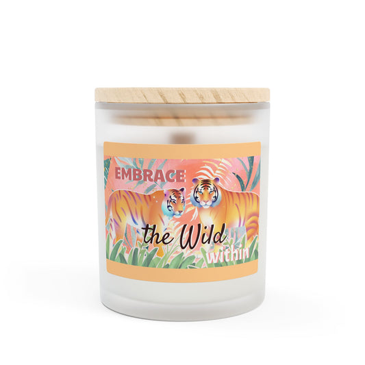 Candle - Tiger Talks - Embrace the Wild within - 11oz
