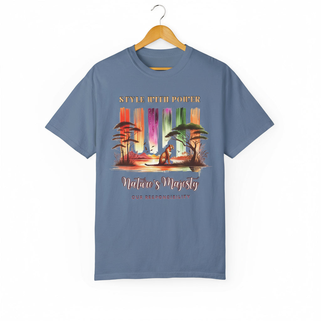 Jaguar Nature's Majesty T-shirt🐅🌴