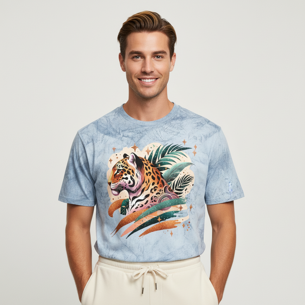 Jaguar Jungle Chic - Unisex Color Blast T-Shirt