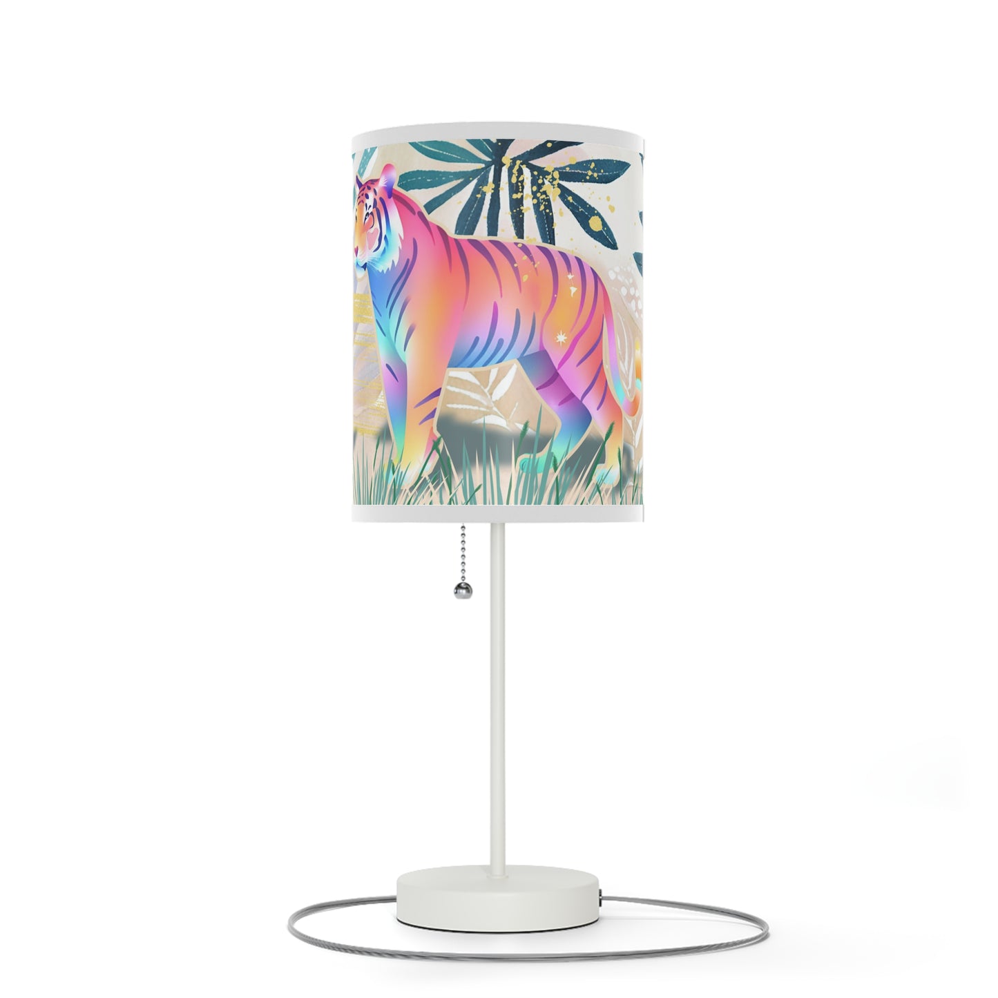 Tiger Talks Lamp on a Stand
