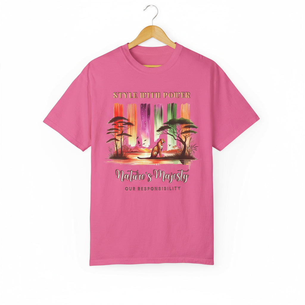 Jaguar Nature's Majesty T-shirt🐅🌴