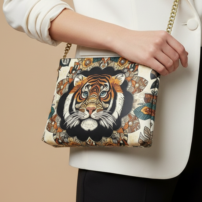 Cozy Tiger Crossbody Bag🔥🐅