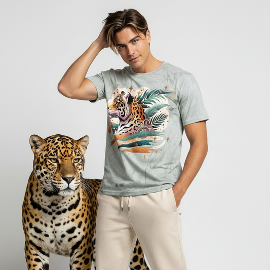Jaguar Jungle Chic - Unisex Color Blast T-Shirt