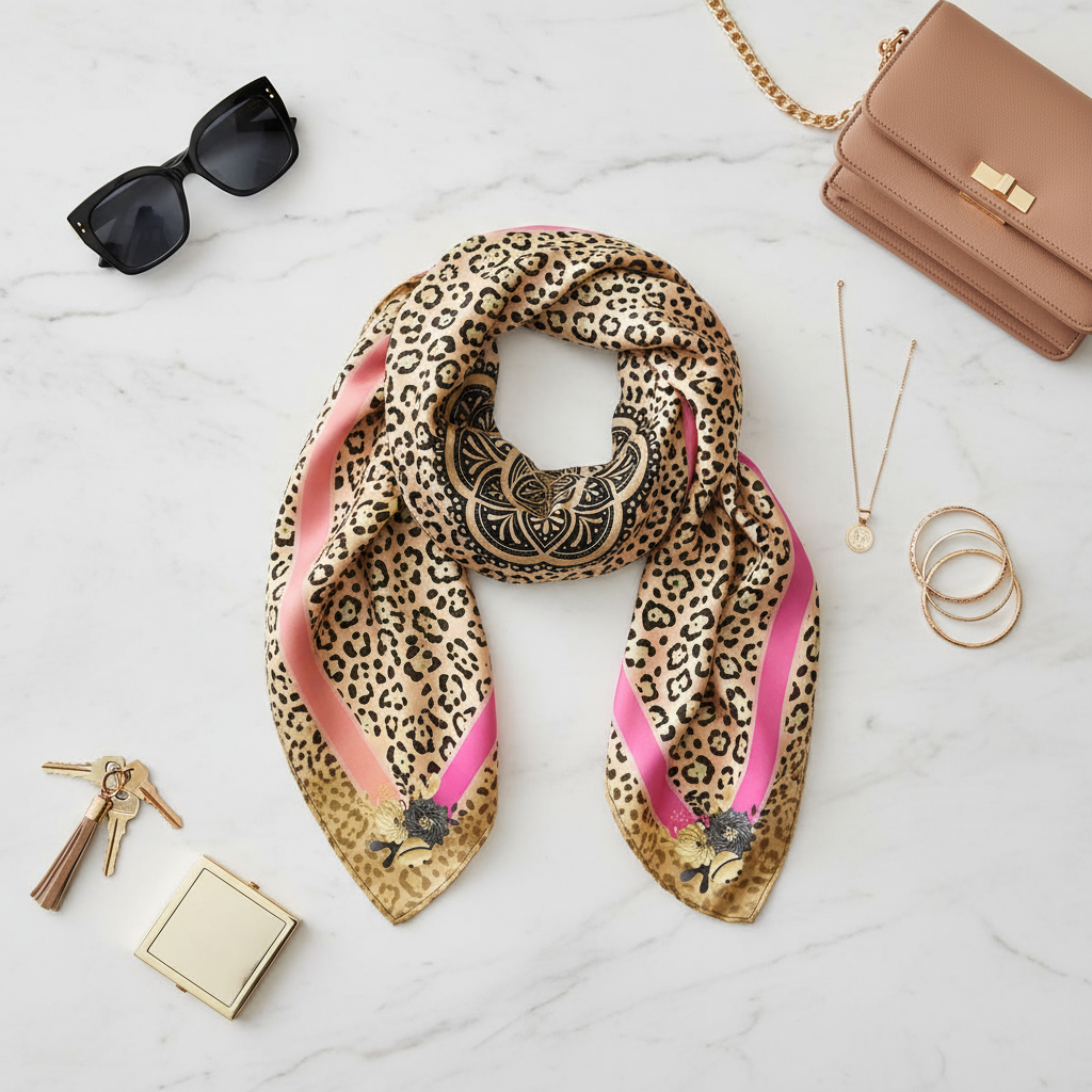 Jaguar Jewel Chic Scarf