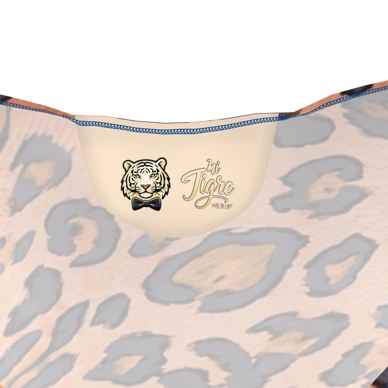 Ti-Guar Fusion Line Bodycon Dress flamingo moss creme