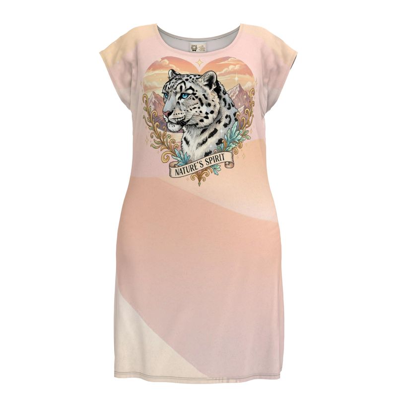 Tigre y Tigresa en Amor Ladies Tunic T Shirt