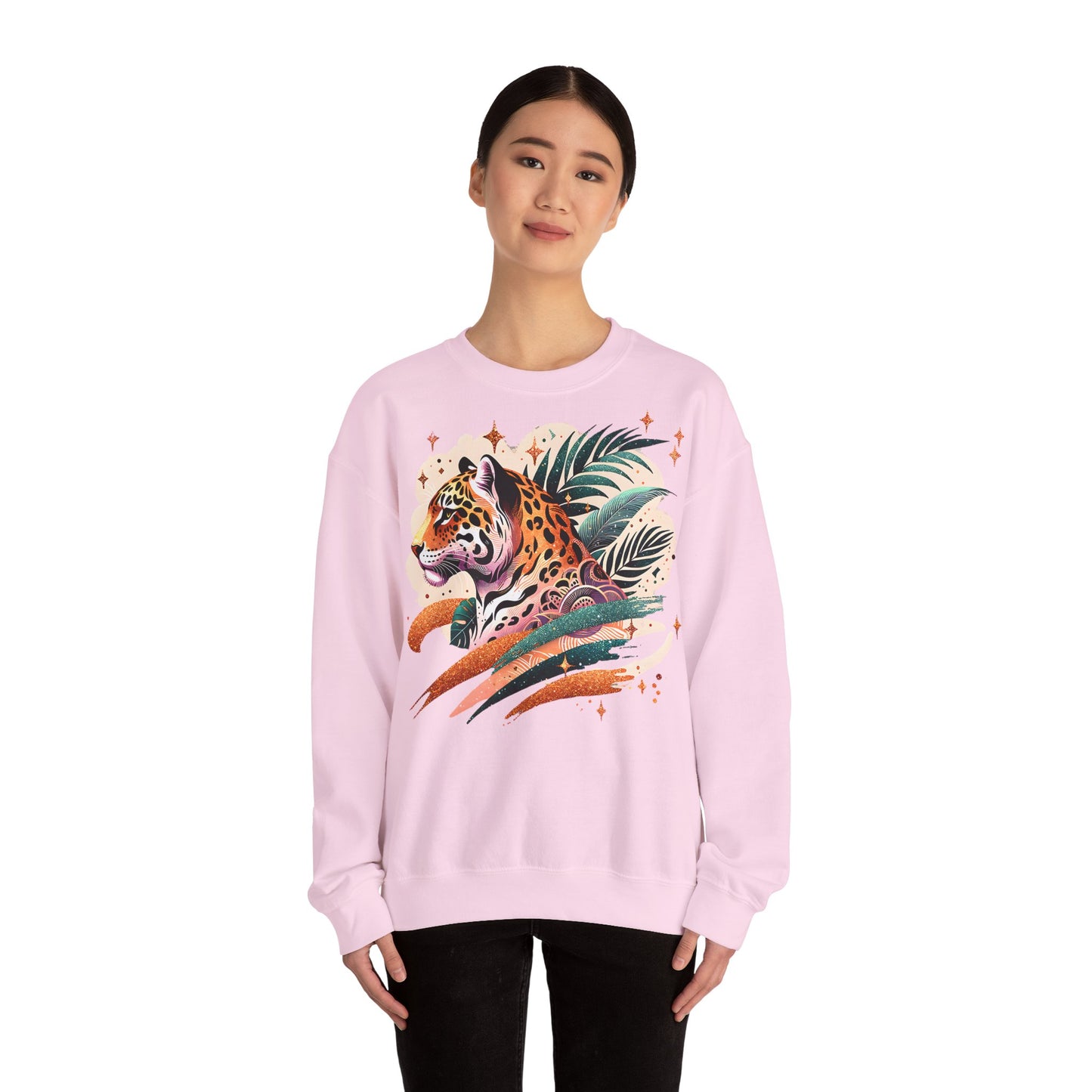Jaguar Wildlife Art Sweatshirt