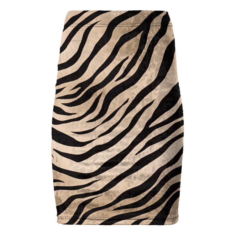 TigerQueen Stripes Pencil Skirt💖🐅