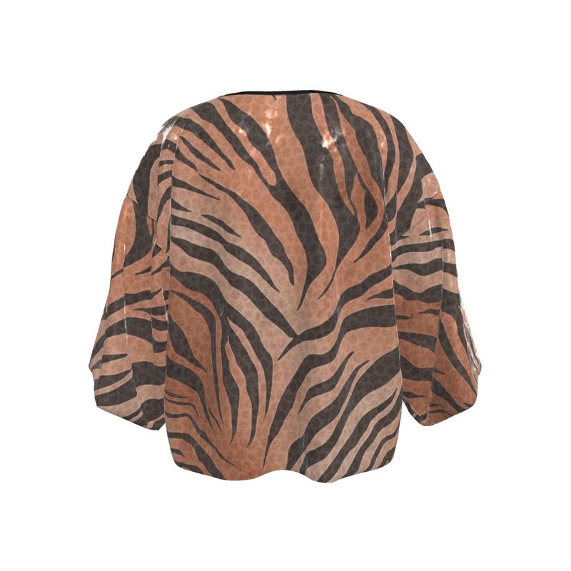 Tiger Stripes & Dots Kimono Jacket🐅🐾