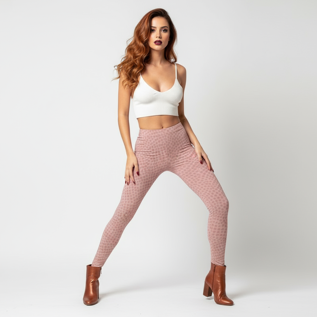 Cheetah Chase Leggings rose