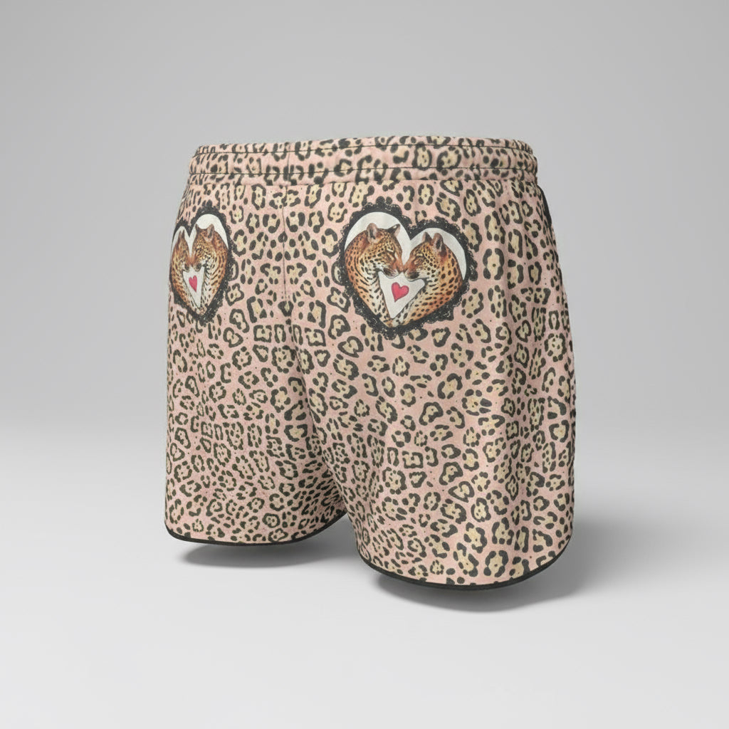 One Heart One Soul Leo Running Shorts