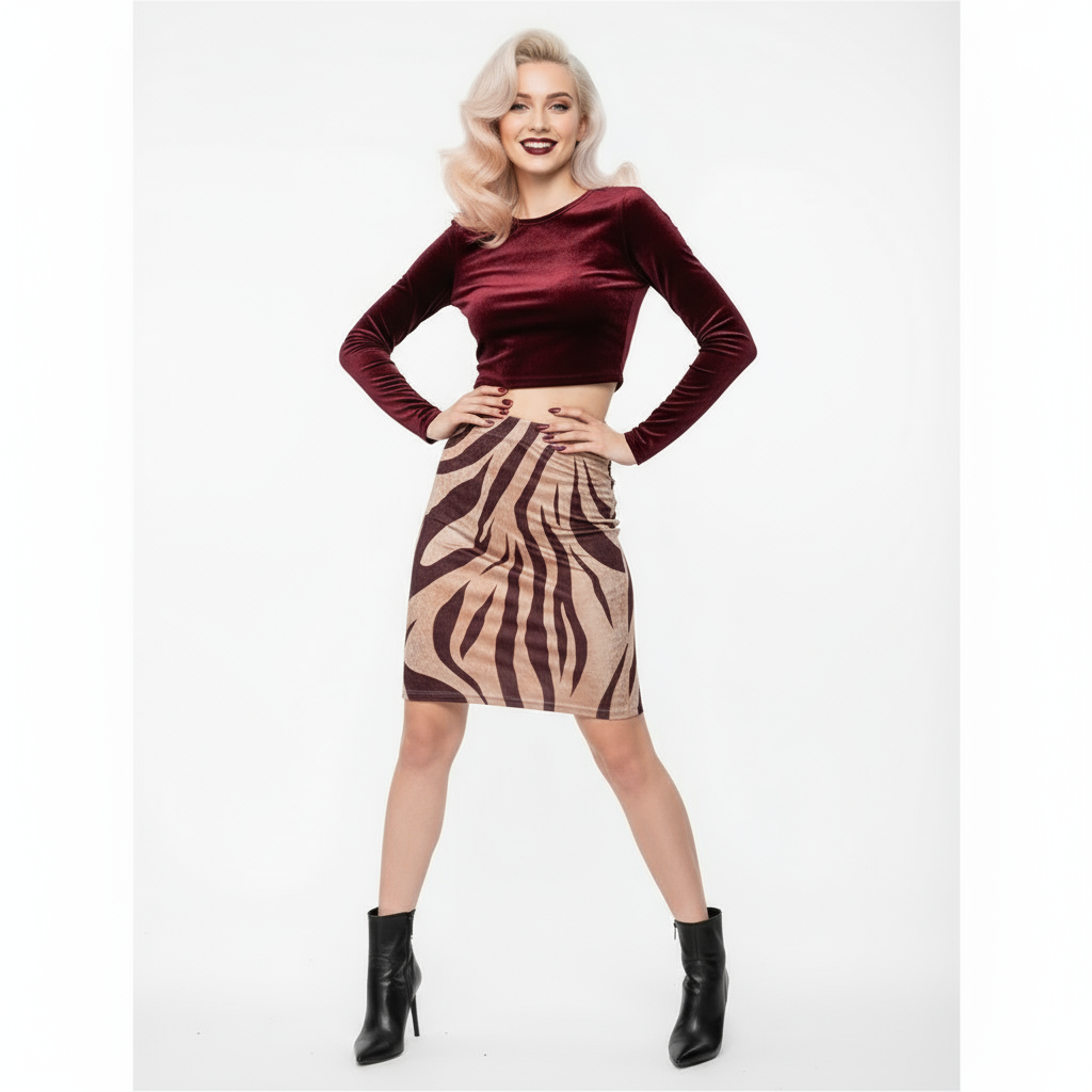 WonderCat Pencil Skirt