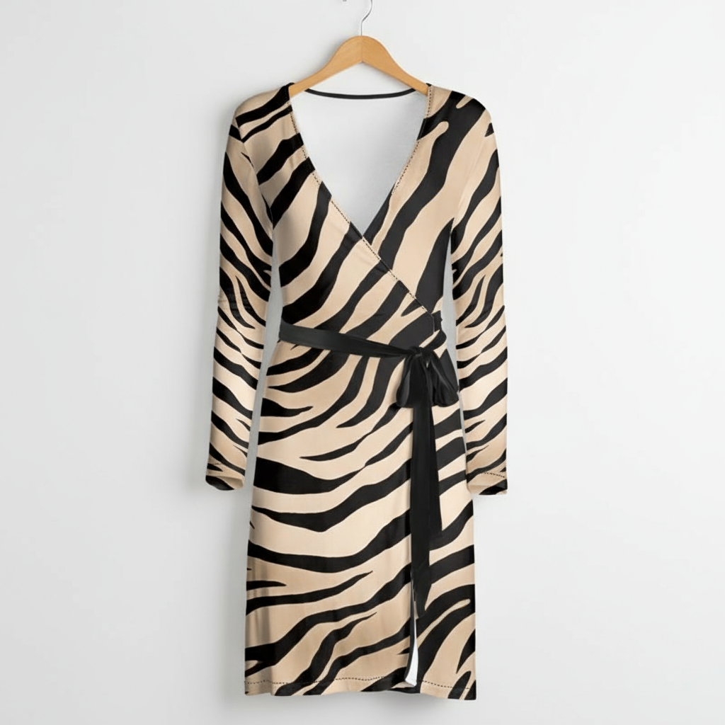 TigerQueen Wrap Dress👑🐅