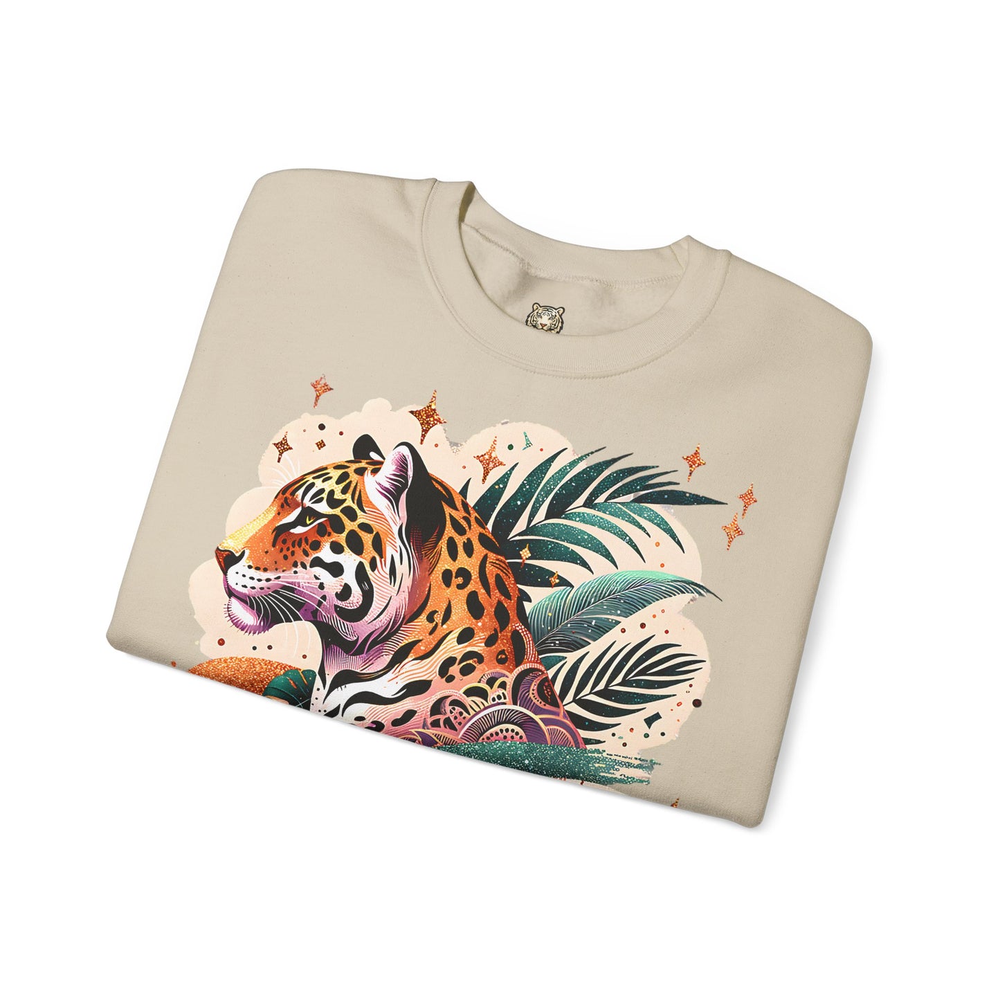 Jaguar Wildlife Art Sweatshirt