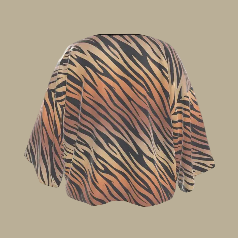 Tiger Roar with Style Kimono