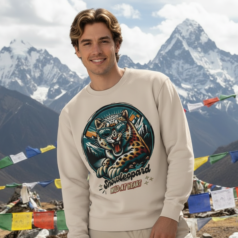 Snowleopard - Wild at Heart - Sweatshirt🐾❄️