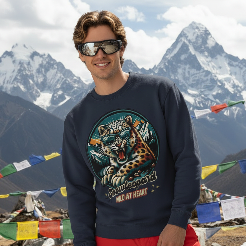 Snowleopard - Wild at Heart - Sweatshirt🐾❄️