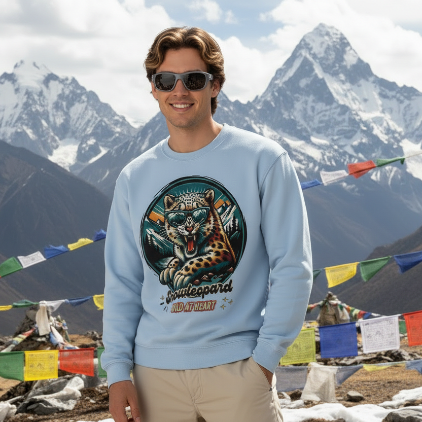 Snowleopard - Wild at Heart - Sweatshirt🐾❄️
